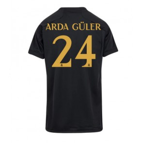 Real Madrid Arda Guler #24 Replika Tredjetrøje Dame 2023-24 Kortærmet